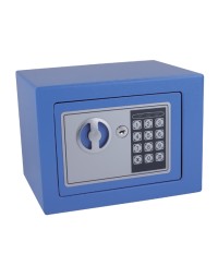 Kluis pavo mini elektronisch 230x170x170mm blauw