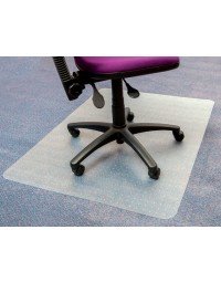 Stoelmat floortex pvc 120x90cm voor zachte vloeren