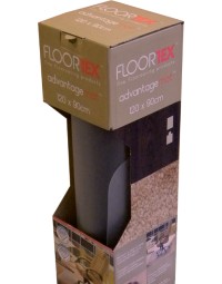 Stoelmat floortex pvc 120x90cm voor harde vloeren retailpak