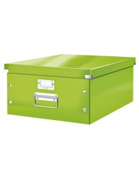 Opbergbox leitz wow click & store 369x200x482mm groen