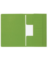 Dossiermap secolor mammoet folio 3 kleppen 270gr groen