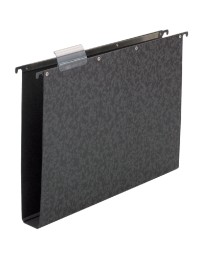 Hangmap elba vertic folio 40mm hardboard zwart