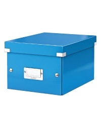 Opbergbox leitz wow click & store 200x148x250mm blauw