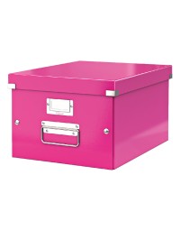 Opbergbox leitz wow click & store 281x200x370mm roze