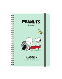 Peanuts/Snoopy Week planner Agenda 2025 18-maands wire-o