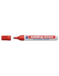 Viltstift edding 3000 rond 1.5-3mm rood