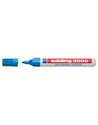 Viltstift edding 3000 rond 1.5-3mm lichtblauw