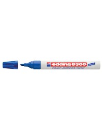 Viltstift edding 8300 industrie rond 1.5-3mm blauw