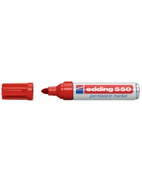 Viltstift edding 550 rond 3-4mm rood