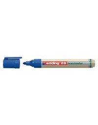 Viltstift edding 28 whiteboard ecoline rond 1.5-3mm blauw