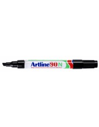 Viltstift artline 90 schuin 2-5mm zwart