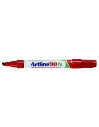 Viltstift artline 90 schuin 2-5mm rood