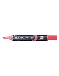 Viltstift pentel mwl5sbf maxiflo whiteboard rood 1-5mm
