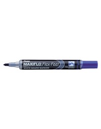 Viltstift pentel mwl5sbf maxiflo whiteboard blauw 1-5mm