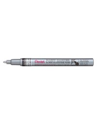 Viltstift pentel msp10 rond 1.5mm zilver