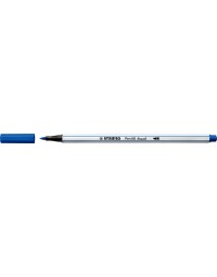 Brushstift stabilo pen 568/41 donkerblauw