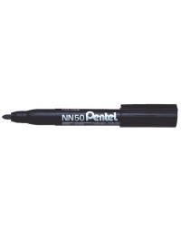 Viltstift pentel nn50 rond zwart 1.5-3mm