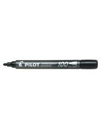Viltstift pilot 100 rond fijn zwart