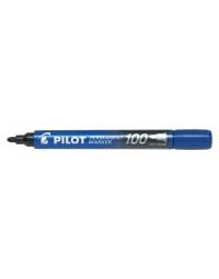 Viltstift pilot 100 rond fijn blauw