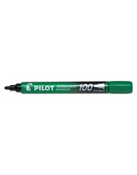 Viltstift pilot 100 rond fijn groen