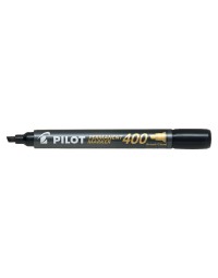 Viltstift pilot 400 schuin breed zwart