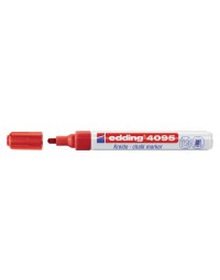 Krijtstift edding 4095 rond 2-3mm rood