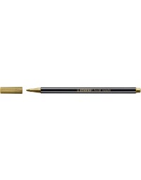 Viltstift stabilo pen 68/810 medium metallic goud
