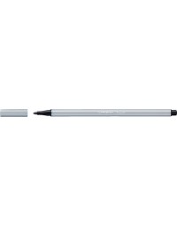 Viltstift stabilo pen 68/94 medium lichtgrijs
