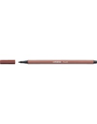 Viltstift stabilo pen 68/38 medium roodkrijt