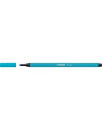Viltstift stabilo pen 68/31 medium lichtblauw