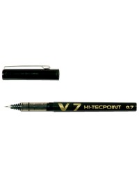 Rollerpen pilot hi-tecpoint v7 medium zwart