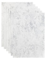 Kopieerpapier papicolor a4 90gr 12vel marble grijs