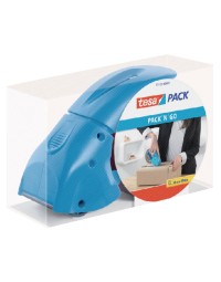 Verpakkingstape dispenser tesapack® pack-n-go blauw