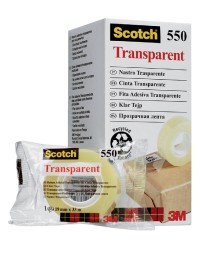 Plakband scotch 550 19mmx33m transparant