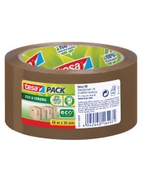 Verpakkingstape tesapack® eco & strong 66mx50mm bruin
