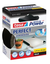 Textieltape tesa® extra power perfect 2.75mx38mm zwart