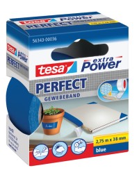 Textieltape tesa® extra power perfect 2.75mx38mm blauw
