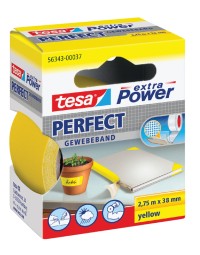 Textieltape tesa® extra power perfect 2.75mx38mm geel