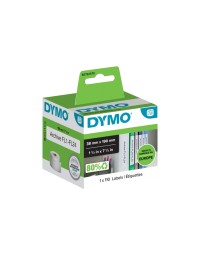 Etiket dymo labelwriter multifunctioneel 38x190mm 1 rol á 110 stuks wit