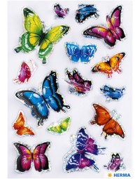 Etiket herma 15515 vlinder 3d vleugeleffect