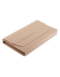 Wikkelverpakking cleverpack a4 zelfklevend bruin pak à 10 stuks