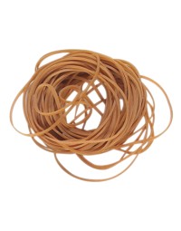 Elastiek standard rubber bands 12 40x1.5mm 50gr 330 stuks bruin
