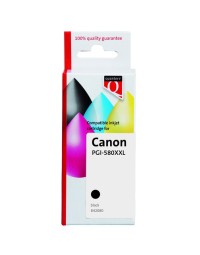 Inktcartridge quantore alternatief tbv canon pgi-580xxl pigment zwart