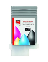 Inktcartridge quantore alternatief tbv canon pfi-107 licht zwart