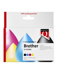 Inktcartridge quantore alternatief tbv brother lc-3219xl zwart + 3 kleuren