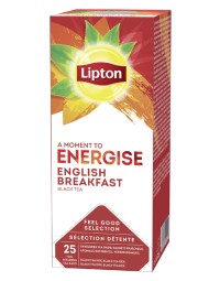 Thee lipton energise english breakfast 25x1.5gr