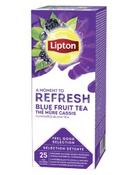 Thee lipton refresh blue fruit tea 25x1.5gr