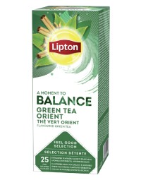 Thee lipton balance green tea orient 25x1.5gr