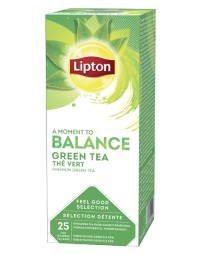 Thee lipton balance green tea 25x1.5gr