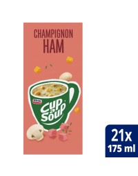 Cup-a-soup unox champignon ham 175ml